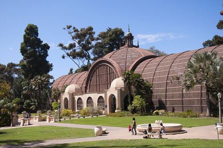 Botanical Garden Building in Balboa Park in San Diego California USAの写真素材