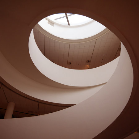 Helix Staircase in Liverpool Englandのeditorial素材