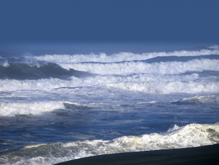 The Oregon Pacific Coast in the USAの写真素材