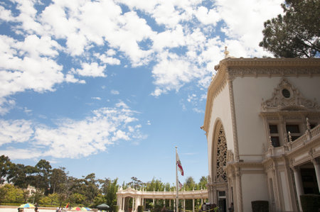 Enormous Outdoor Pipe Organ in Balboa Park San Deigo California USAのeditorial素材