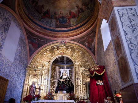 Christmas crib in Nerja Andalucia Spainのeditorial素材