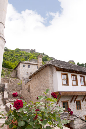 Pocitelj a town in Bosnia and Herzegovina devastated in the Bosnian War in 1993
