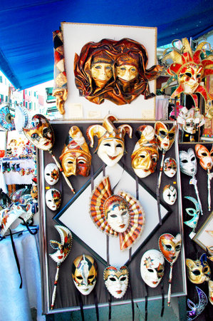 The Island of Murano in the Venetian Lagoon Italyのeditorial素材