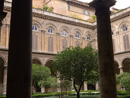 Doria Pamphili Museum and Gallery on the Corso in Rome Italyのeditorial素材