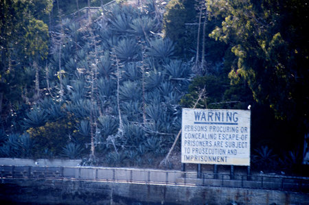 Alcatraz Prison Island San Francisco California USAのeditorial素材