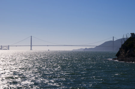 Golden Gate Bridge San Francisco California USAのeditorial素材