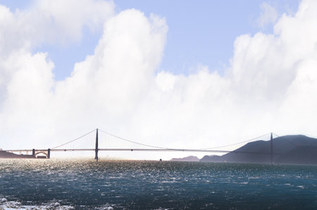 Golden Gate Bridge San Francisco California USAのeditorial素材