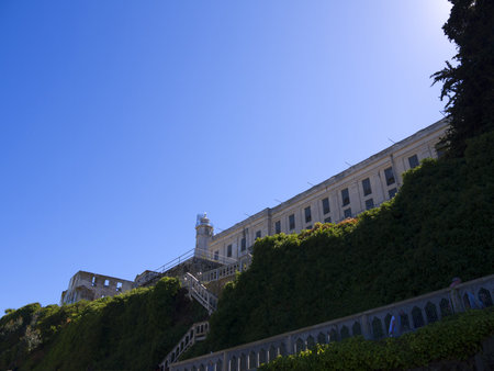 Alcatraz Prison San Francisco California USAのeditorial素材