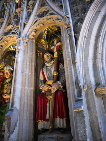 The English Kings on Reredos of Ripon Cathedral in Yorkshire England