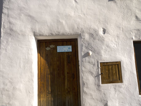 Frigiliana one of the most beautiful white villages of the Southern Spain area of Andalucia in the Alpujarra mountains.のeditorial素材