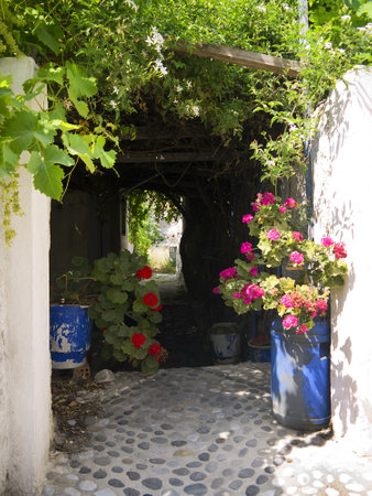Church at Profitis Elias on the island of Santorini Greeceのeditorial素材