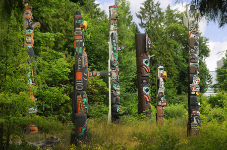 Stanley Park in Vancouver British Columbia, Canada