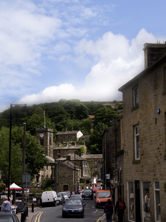 Holmfirth, the Last of the Summer Wine Country in West Yorkshire England