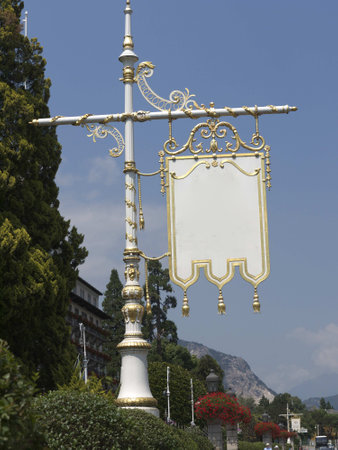 Stresa the main resort on Lake Maggiore in Northern Italyのeditorial素材
