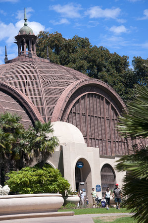 Botanical Garden Building in Balboa Park in San Diego California USAのeditorial素材