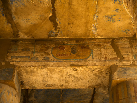 The Karnak complex is a vast open-air museum and the largest ancient religious site in the world. It is probably the second most visited historical site in Egyptのeditorial素材