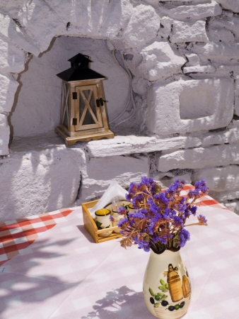 Hotel on the lovely Island of Mykonos in Greeceの写真素材