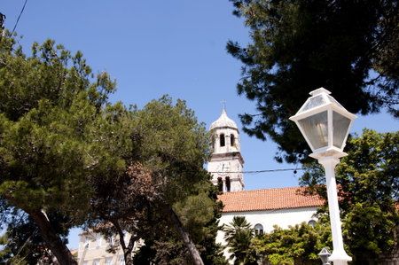 Cavtat a beautiful town by the sea in Croatiaのeditorial素材