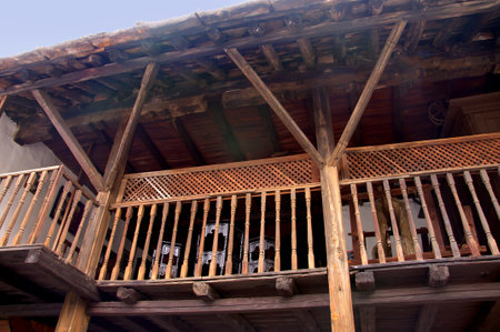 Turkish House in Mostar in Bosnia and Herzegovina is the most important city in the Herzegovina region. The Old Bridge is one of the cityのeditorial素材