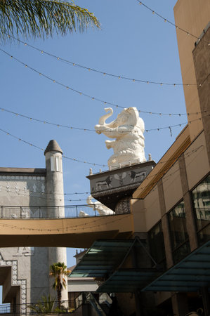 Shopping Mall in Hollywood California USAのeditorial素材