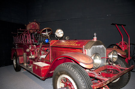 Exhibits in the New York State Museum, State Archives and State Library Albany the state capitol of New York in the USAのeditorial素材