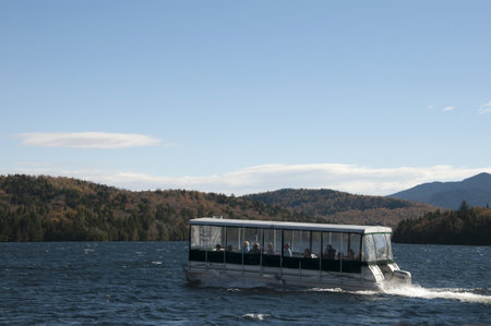 Lake Placid, Adirondack Mountains Essex County, New York, USAのeditorial素材