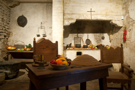 the Spanish Mission at Santa Barbara California USAのeditorial素材
