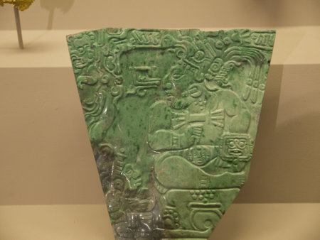 Mexican Artifact in Museum in London Englandのeditorial素材