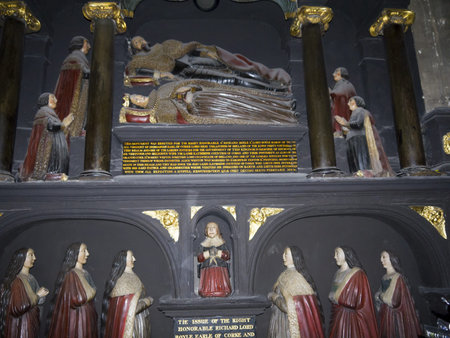 Tomb in St Patricks Cathedral in Dublin Ireland