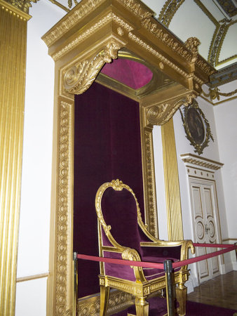 Inside the Staterooms of the Dublin Castle in Ireland