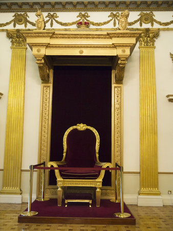 Inside the Staterooms of the Dublin Castle in Ireland