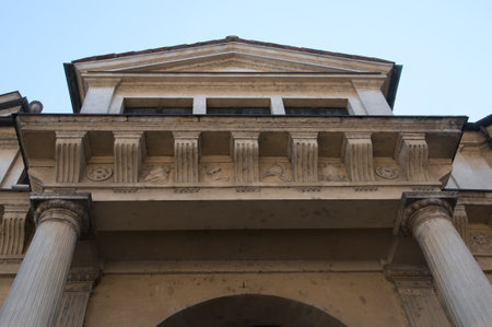 The Medieval City of Mantua in Lombardy Northern Italyのeditorial素材