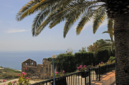 The lovely village of Maro is part of the municipality of Nerja on the Costa del Sol in Andalucia Spainのeditorial素材