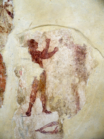 Frecso on the Temple Island of Delos in the Cyclades Islands Greeceのeditorial素材