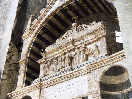 Beautiful Medieval City of Bologna Italy. Bologna is the capital city of Emilia-Romagna, in the Po Valley of Northern Italyのeditorial素材