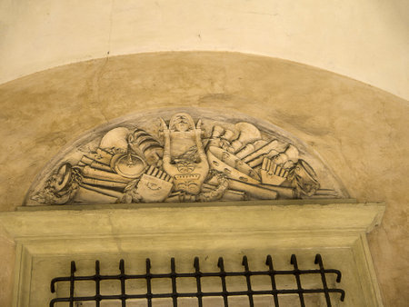 Beautiful Medieval City of Bologna Italy. Bologna is the capital city of Emilia-Romagna, in the Po Valley of Northern Italyのeditorial素材