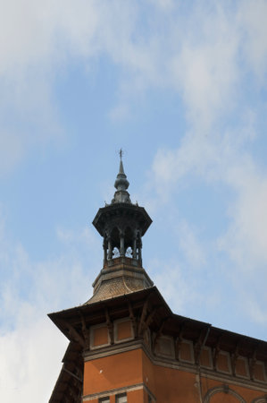 Ornate Buildings in Budapest Hungaryのeditorial素材