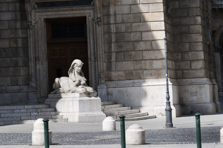 Hungarian State Opera House in Budapest Hungaryのeditorial素材
