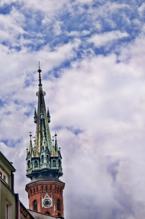 St Josephs Church in Krakow Polandのeditorial素材