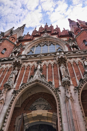 St Josephs Church in Krakow Polandのeditorial素材