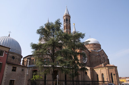 The Basilica of St Anthony in Padua Northern Italyのeditorial素材
