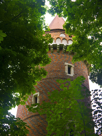 The Barbican or Bastion Fortification in Krakow Polandのeditorial素材