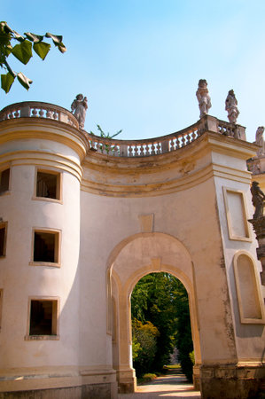 Villa Pisani one of the Palladian Villas between Padua and Venice Italy