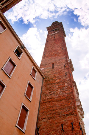 Basilica Palladiana  centrally located in Vicenza s Piazza dei Signori, of which Palladio himself said that it might stand comparison with any similar work of antiquity; The Torre di Piazza and the Loggia di Capitano are on this piazzaのeditorial素材