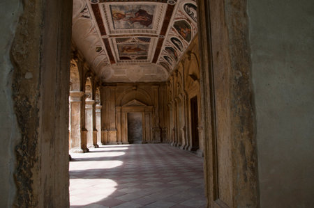 The Loggia Cornaro in Padua Italyのeditorial素材