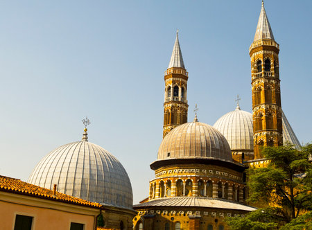 Basilica of Saint Anthony in Padua Italyのeditorial素材