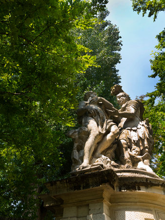 Villa Pisani one of the Palladian Villas between Padua and Venice Italyのeditorial素材