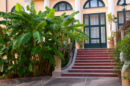 Beautiful Buildings in Sorrento Italyのeditorial素材