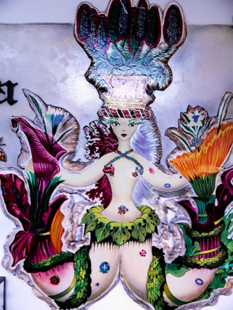 The sirens tried luring Ulysses and his sailors to their deaths on the island of Capriのeditorial素材