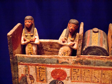 Egyptian objects in Museum